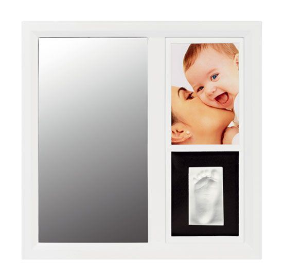Baby art Mirror frame blanco